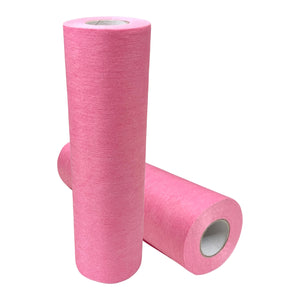 Universal Wischtuch auf Rolle in pink 3x50 Tücher Putzlappen oder Reinigungstücher