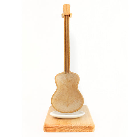 Gitarre Kochlöffel mit Ständer und Tropfschale