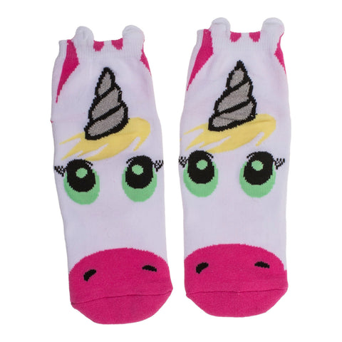 Einhorn-Socken mit ABS-Sohle in 36-45 im Paar