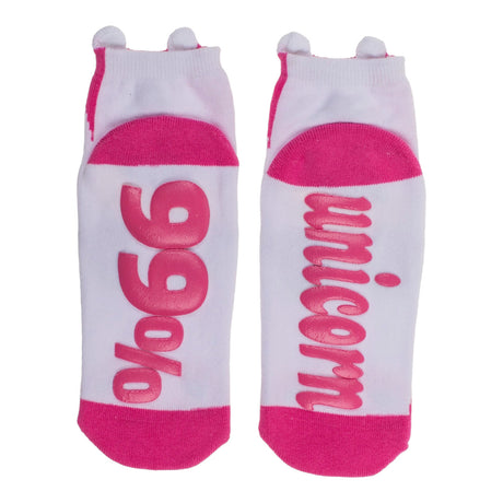 Einhorn-Socken mit ABS-Sohle in 36-45 im Paar