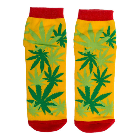 Socken High Life Weed Strumpf mit ABS-Sohle in 36-45 im Paar