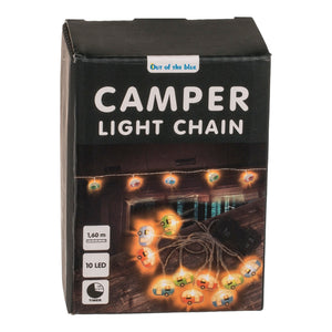 Lichterkette Camping Deko Wohnwagen Camper Stimmungslicht mit 10 LED-Elementen