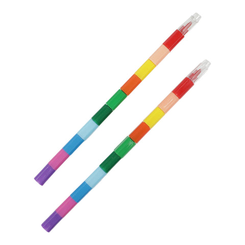 Wachsmalkreide Ölkreide im 2er Set mit je 10 unterschiedlichen Farben