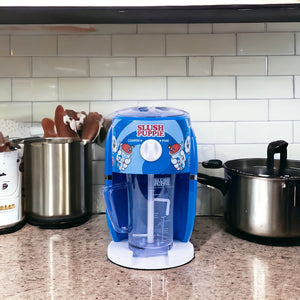 SLUSH PUPPiE Slush-Eismaschine Slusheis-Küchengadget für Zuhause mit Bechern und Strohhalmen