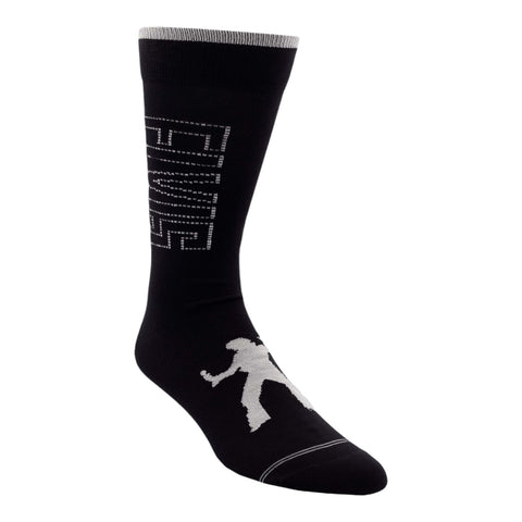 Socken Elvis Presley Fanartikel Metallic Silver in 43-47 im Paar