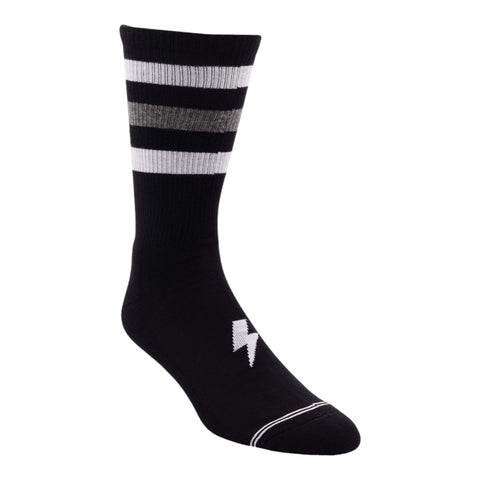 Socken AC/DC High Voltage Fanartikel Strümpfe in schwarz in 43-47 im Paar