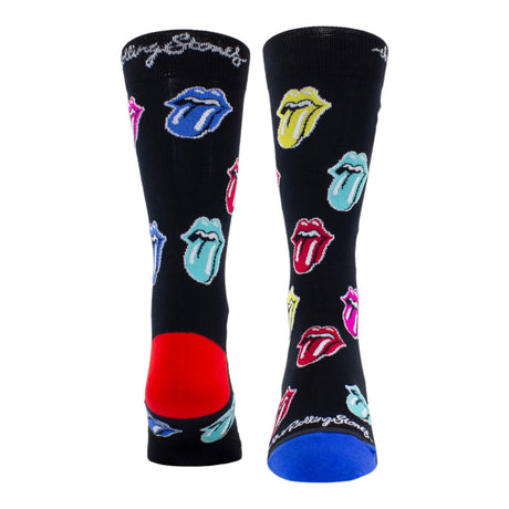 Socken The Rolling Stones Fanartikel Classic Tongue bunt in 40-46 im Paar