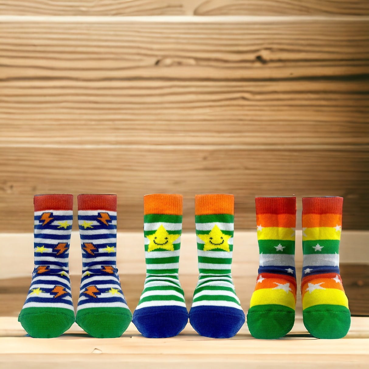 Bester Bruder Cucamelon Socken Kindersocken für 2-4-Jährige mit Geschenkverpackung (5 Paare)