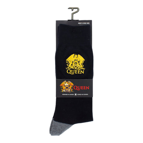Socken Queen Fanartikel goldenes Wappen Strümpfe in 40-46 im Paar