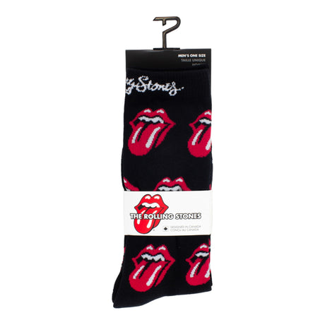 Socken The Rolling Stones Fanartikel Red Tongue in 40-46 im Paar