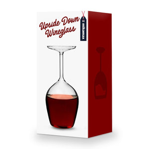 Upside Down Weinglas Scherzartikel für Erwachsene
