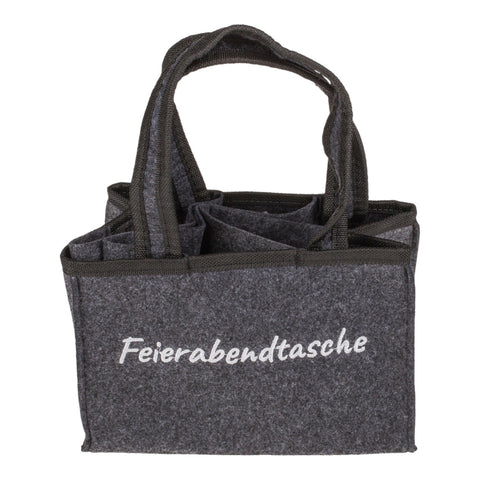 Feierabendtasche Bier Tragetasche für 6 Flaschen