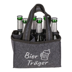 Bier-Träger Getränke Tragetasche für 6 Flaschen