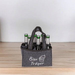 Bier-Träger Getränke Tragetasche für 6 Flaschen