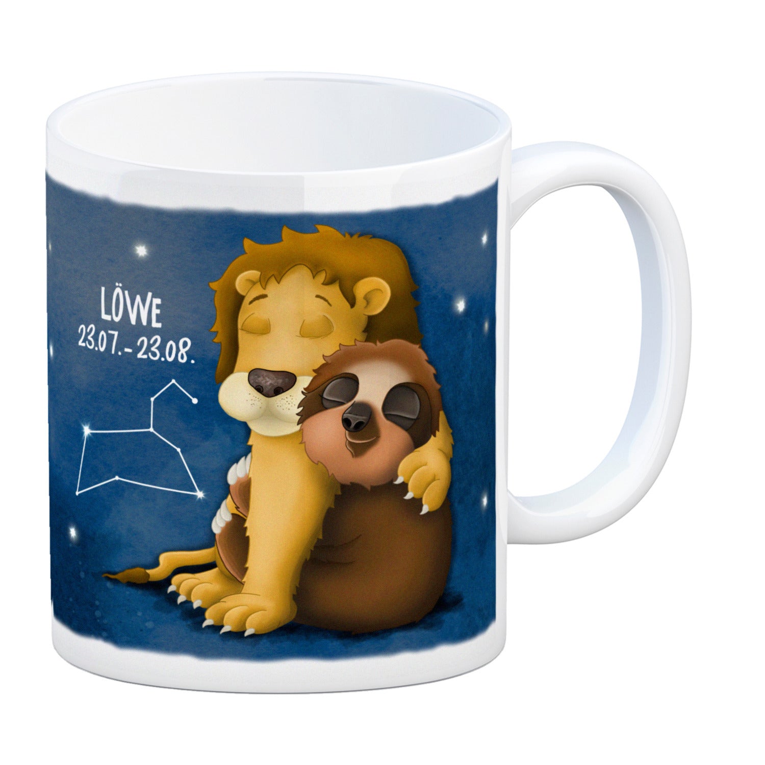 Honeycorns Kaffeebecher Mit Sternzeichen Schütze – 300 Ml Keramik-Tasse, Spülmaschinenfest & Bunt Bedruckt