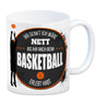 Ihr denkt ich wäre nett, bis ihr mich beim Basketball erlebt habt Kaffeebecher