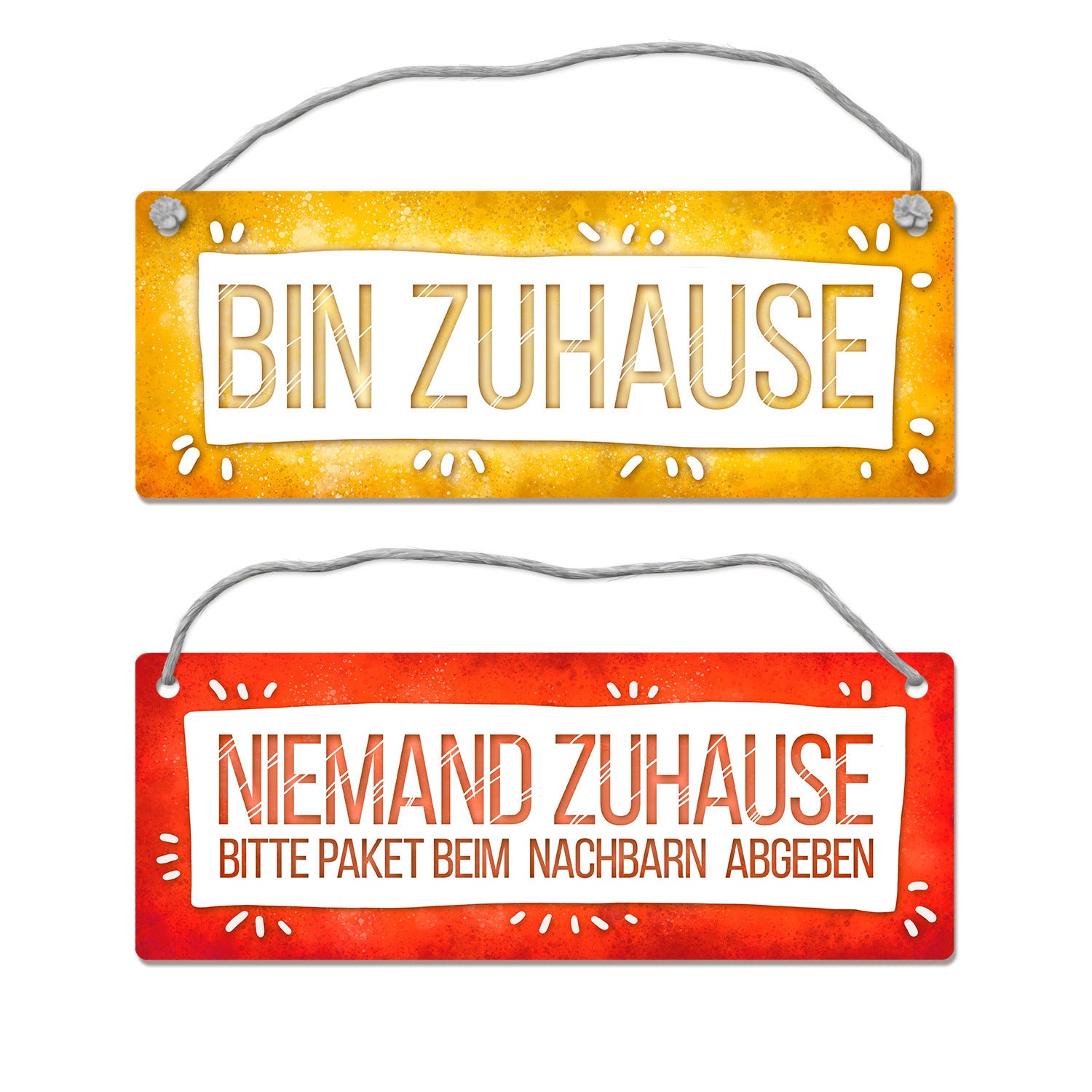 wie lange paket für nachbarn aufbewahren Bitte Paket beim Nachbarn abgeben - Bin Zuhause Wendeschild