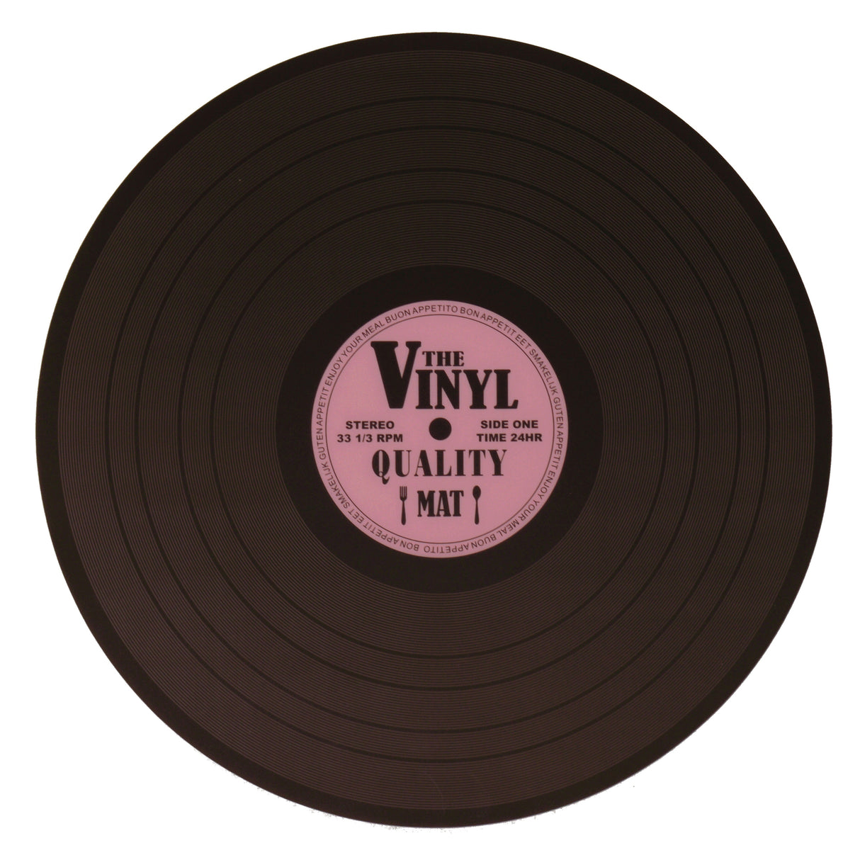 Vinyl Platzset in rosa