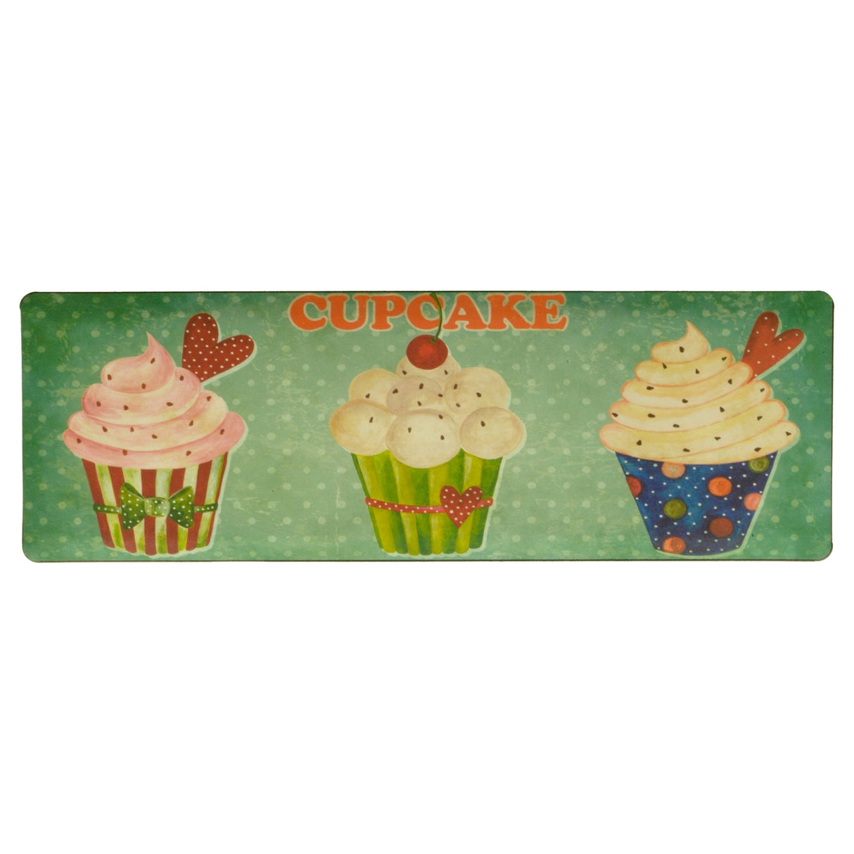 Das Cupcake Blechschild in Retro Optik