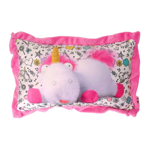 Minions Einhorn Fluffy Kissen