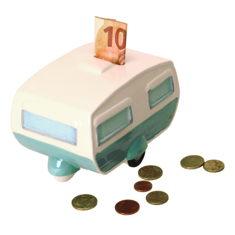 Wohnwagen Spardose