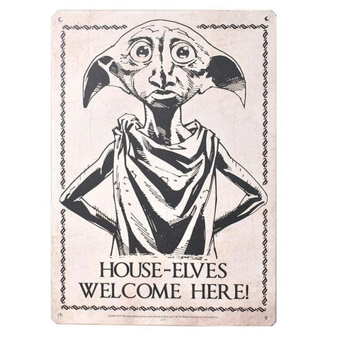 Harry Potter Dobby Blechschild
