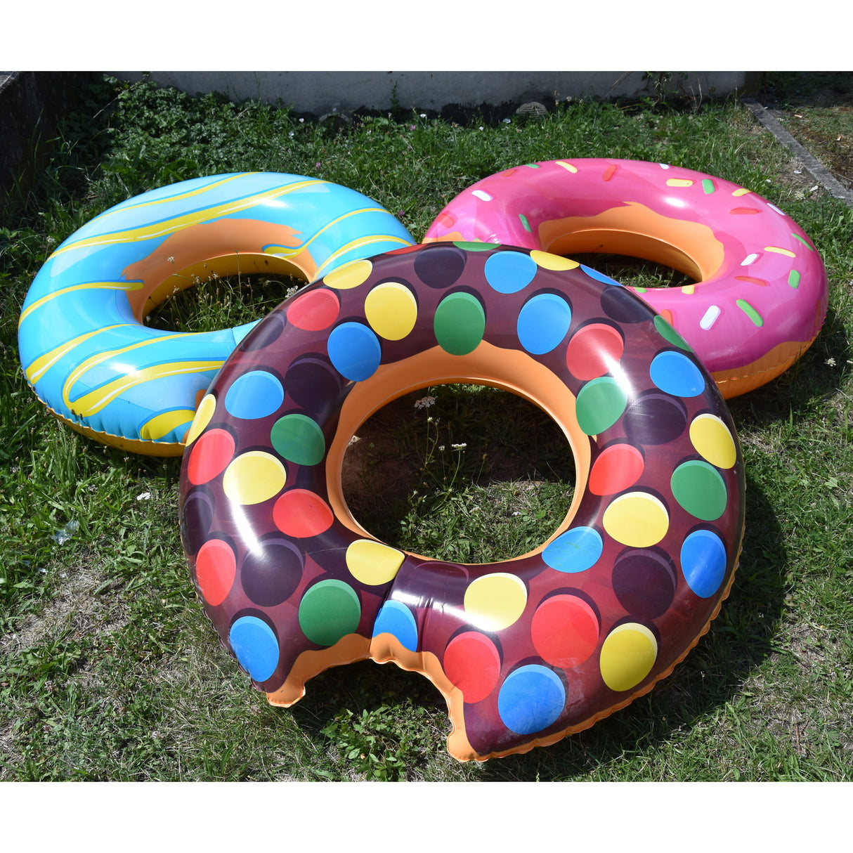 Donut Schwimmring in braun