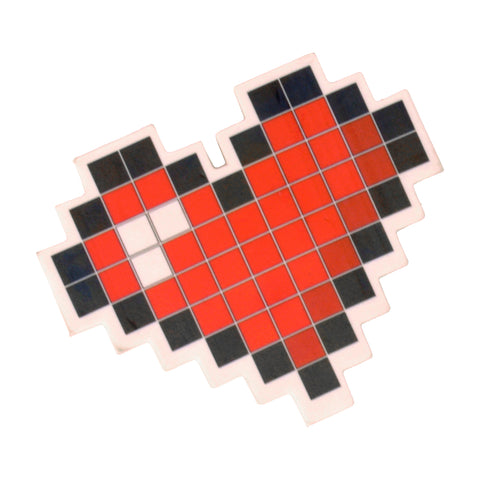 Pixel Herz Radiergummi