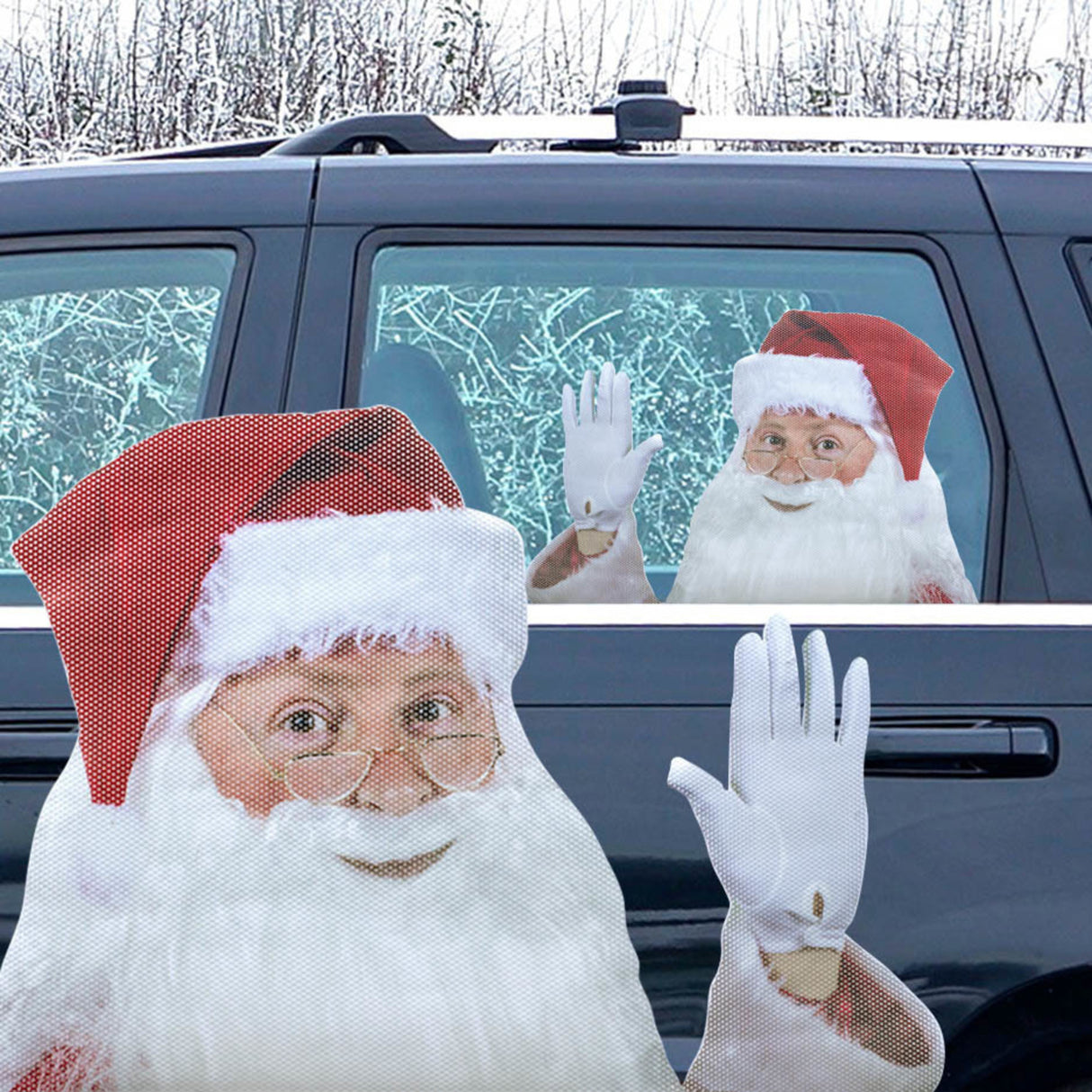 Ride with Santa: Nikolaus Autosticker - Jetzt kaufen und Weihnachten  verschönern! –