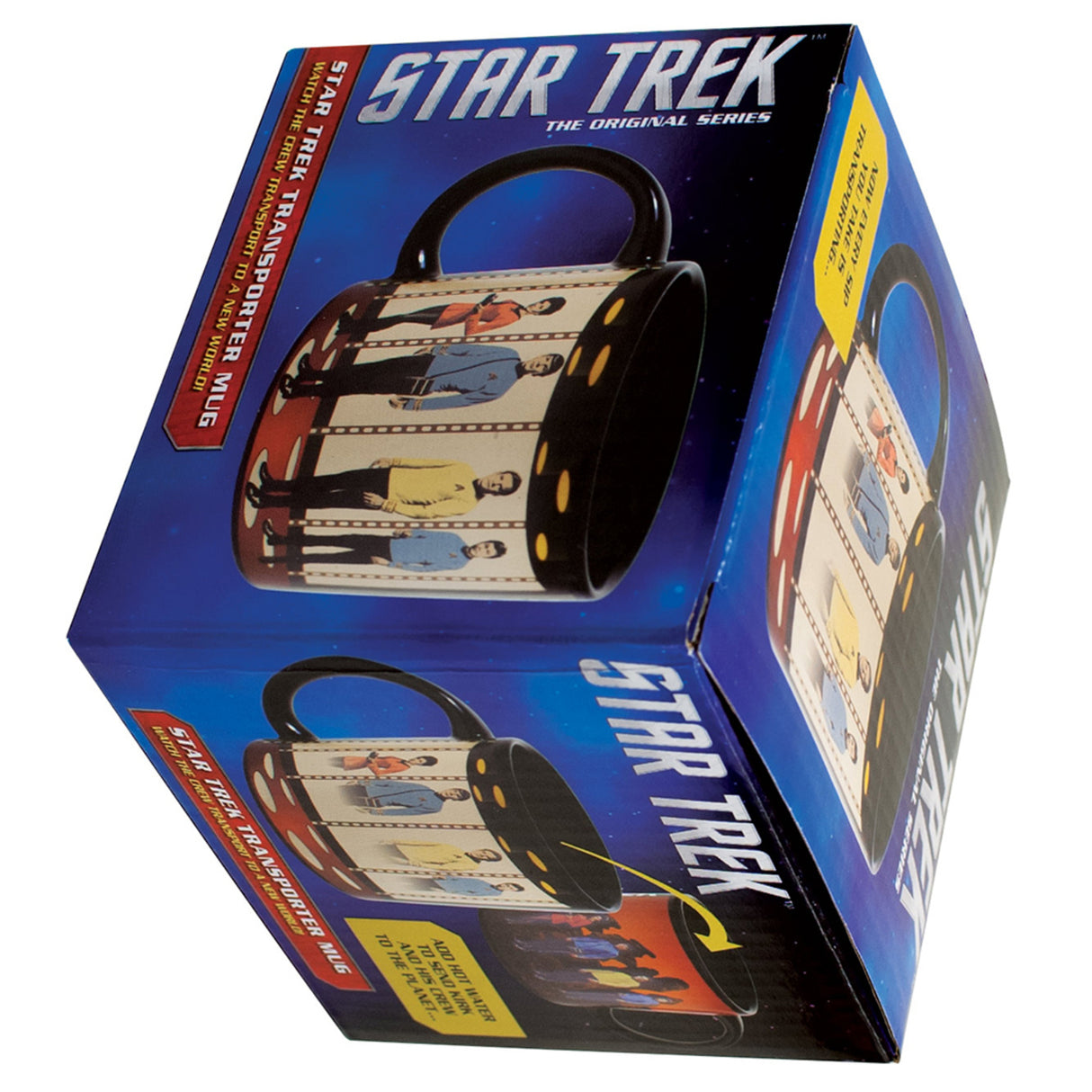 Star Trek Transporter Kaffeebecher mit Wärmeeffekt