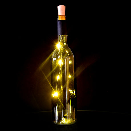 Deko Lichterkette für Flaschen