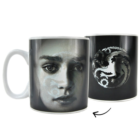 Game of Thrones Daenerys Targaryen Kaffeebecher mit Wärmeeffekt