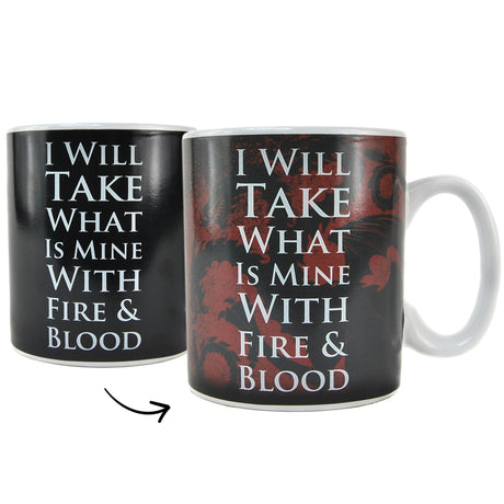 Game of Thrones Daenerys Targaryen Kaffeebecher mit Wärmeeffekt