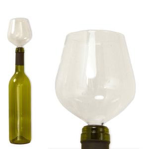 Weinglas Ausgießer mit Silikondichtung
