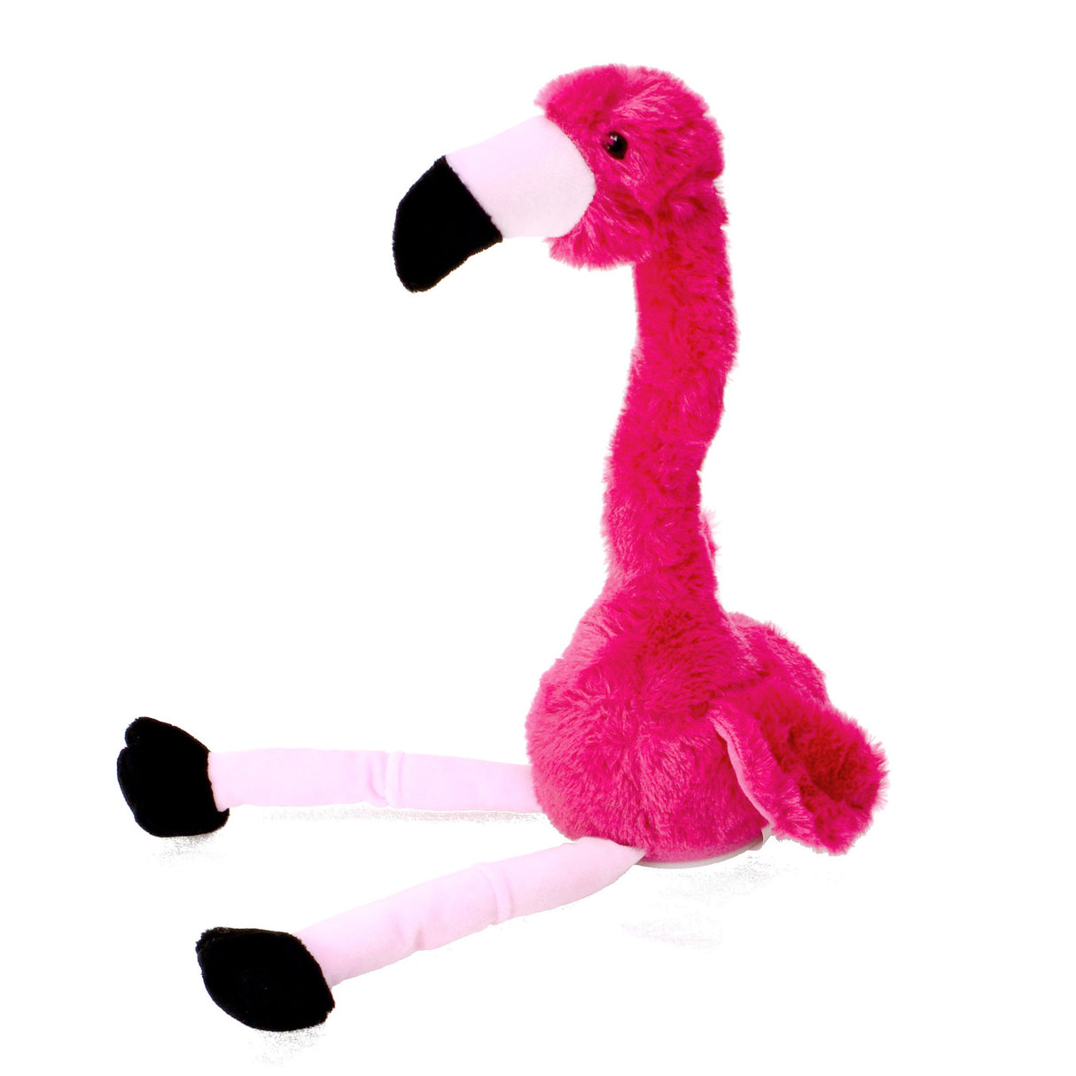 Laber-Flamingo Stofftier mit Sprachwiedergabe