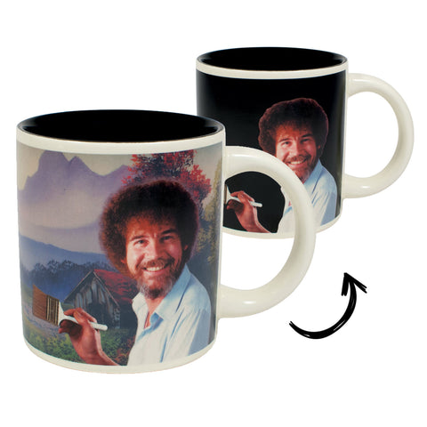 Bob Ross Kaffeebecher mit Wärmeeffekt