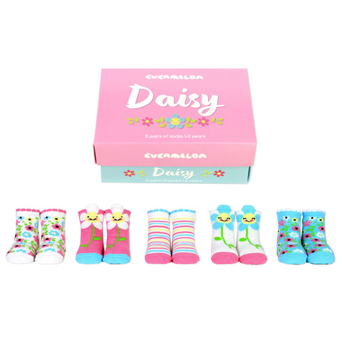 Daisy Cucamelon Socken für Kleinkinder (5 Paar)