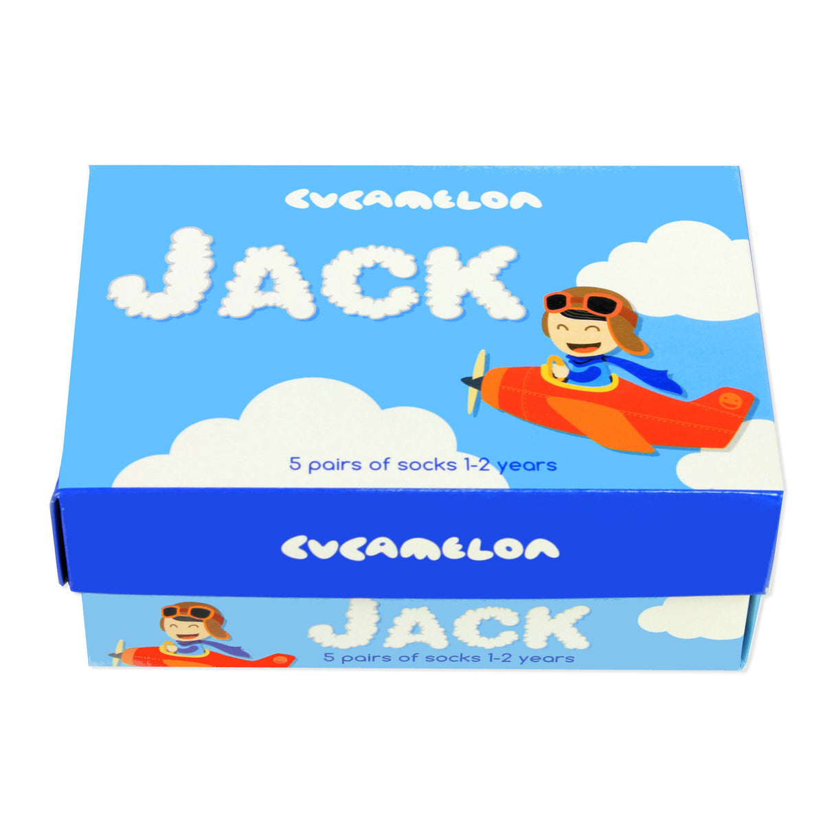 Jack der Pilot Cucamelon Socken für Kleinkinder (5 Paar)