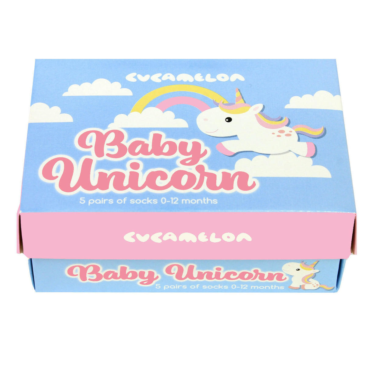 Baby Einhorn Cucamelon Socken für Babys (5 Paar)