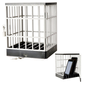 Smartphone-Gefängnis Gadget mit Schloss und Schlüssel