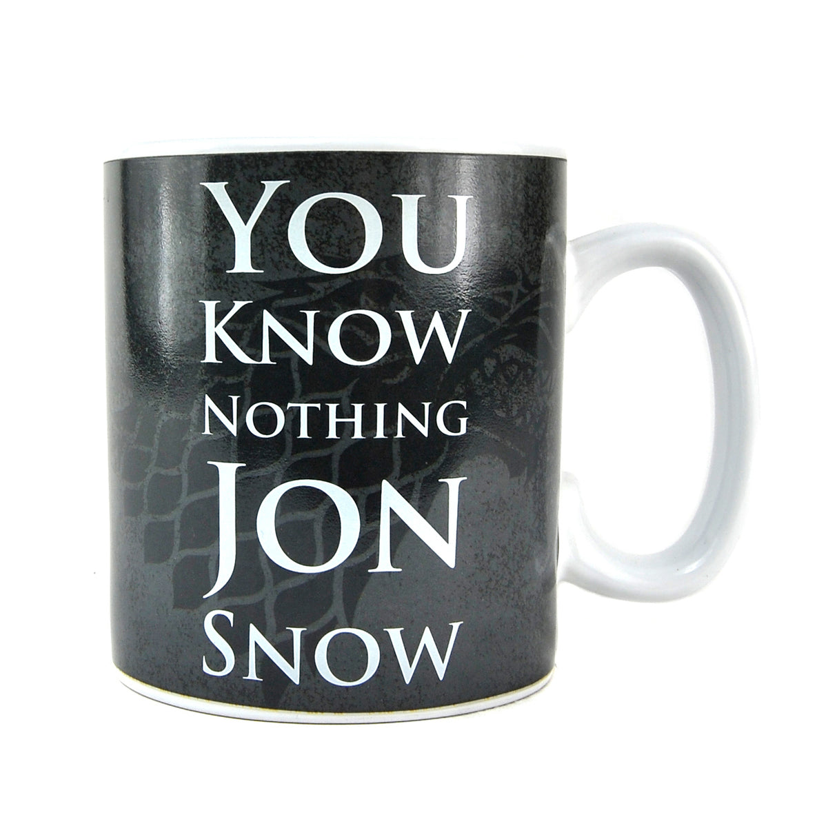 Game of Thrones Jon Snow Kaffeebecher mit Wärmeeffekt
