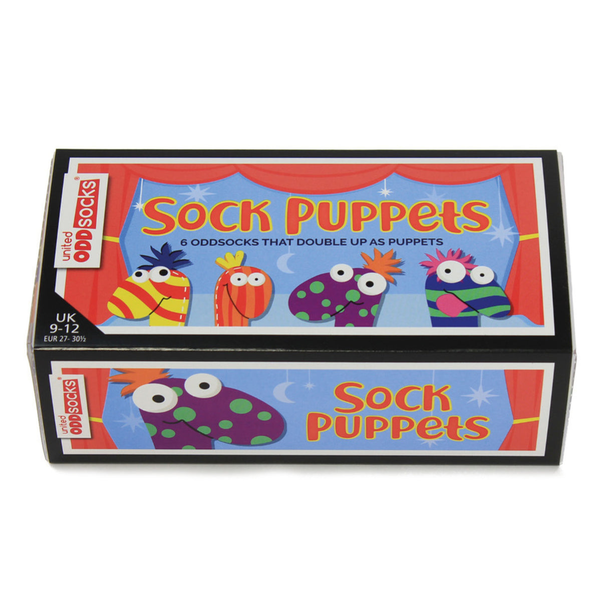 Sock Puppets Sockenpuppen Oddsocks Socken in 27-30,5 im 6er Set