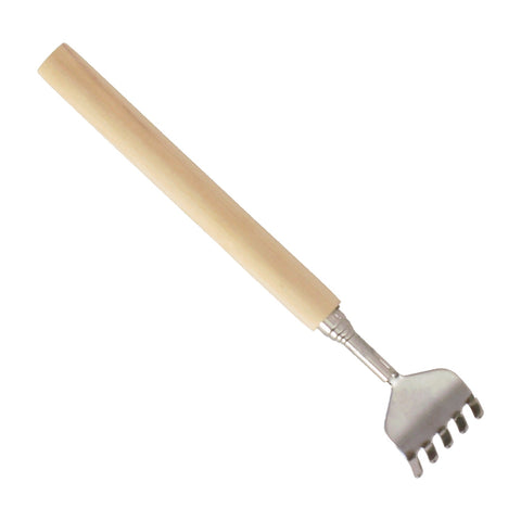 Teleskop Rückenkratzer mit Holzgriff