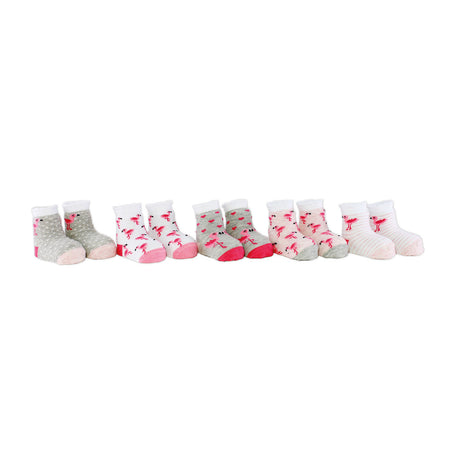 Flo the Flamingo Cucamelon Socken für Babys (5 Paar)