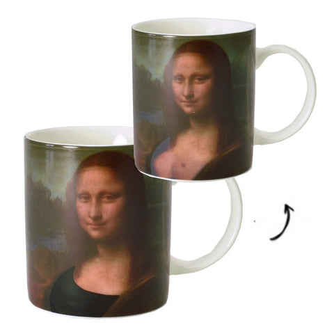 Mona Lisa Kaffeebecher mit Wärmeeffekt