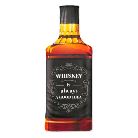 Whiskey-Flasche Badetuch