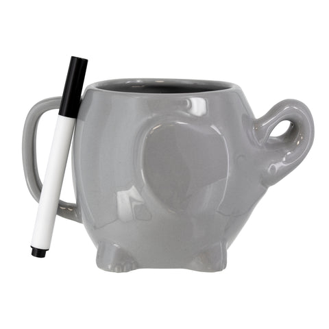 Elefant Memo Kaffeebecher mit Stift