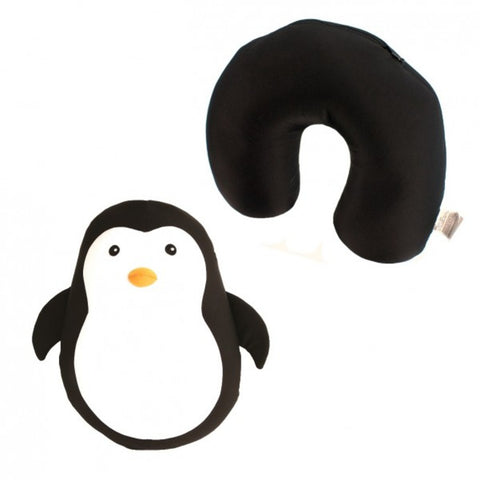 Zip&Flip Kissen Pinguin - Kuscheltier Nackenhörnchen