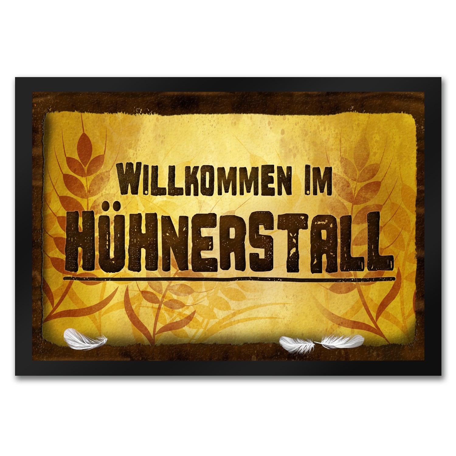 Würfel-Fußmatte Für Tabletop-Fans Mit Spruch 'Würfel Auf Initiative' – 60x40cm, Rutschfest