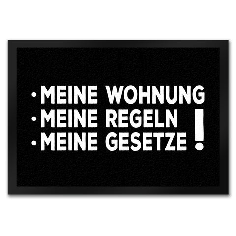 Meine Wohnung, meine Regeln, meine Gesetze Fußmatte